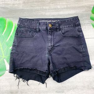 American Eagle Outfitters hi rise shortie shorts